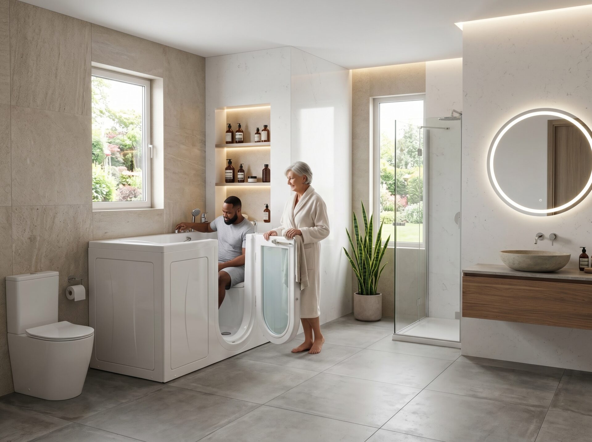 Seamless Walk-In Tub Installation In Hilliard, Oh
