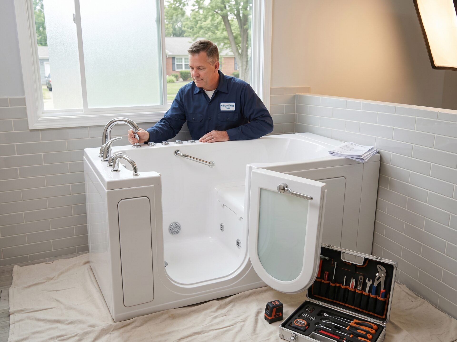 Walk-In Tub Upgrades And Customizations In Hilliard, Oh
