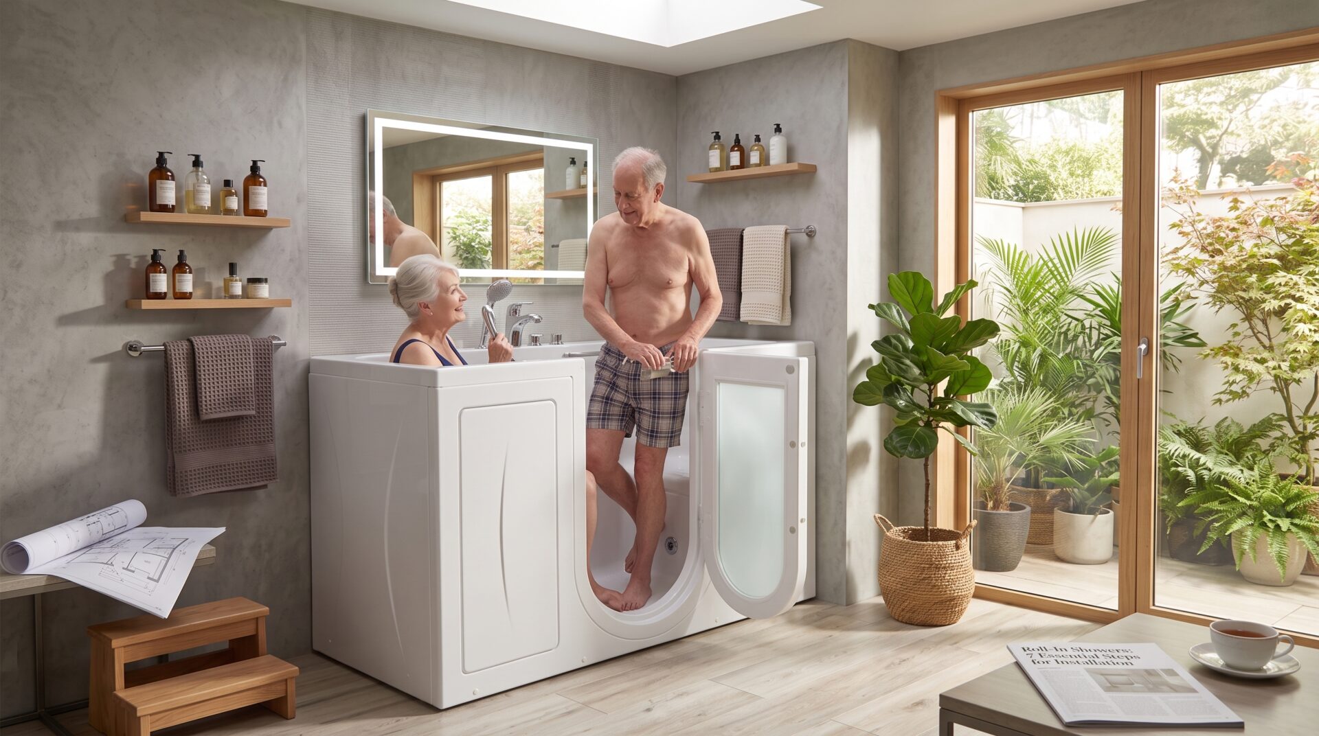 Roll-In Showers — Roll-In Showers: 7 Essential Steps For Installation