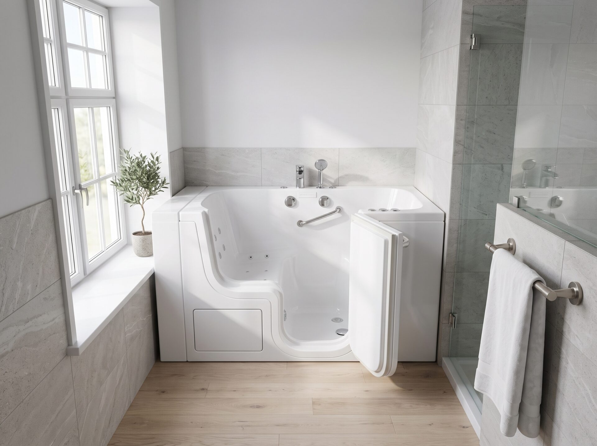 Seamless Walk-In Tub Installation In Westerville, Oh