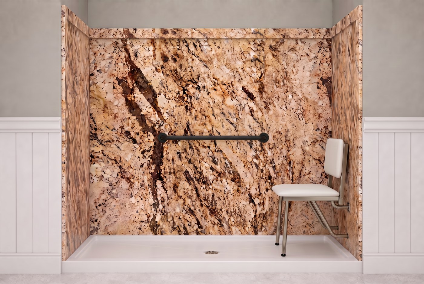 Golden Beaches + Padded Seat + Black Bar