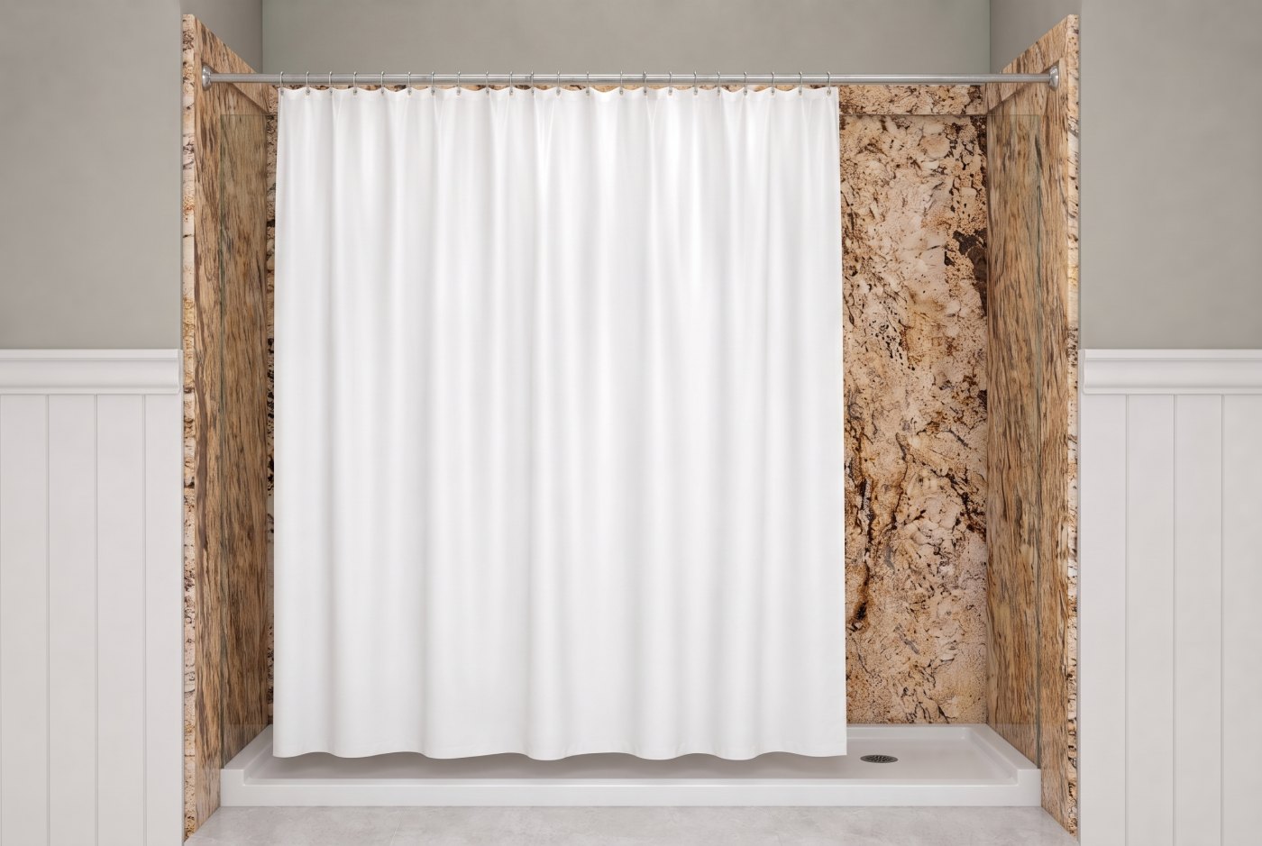 Golden Beaches Walls With The Selected Fixture