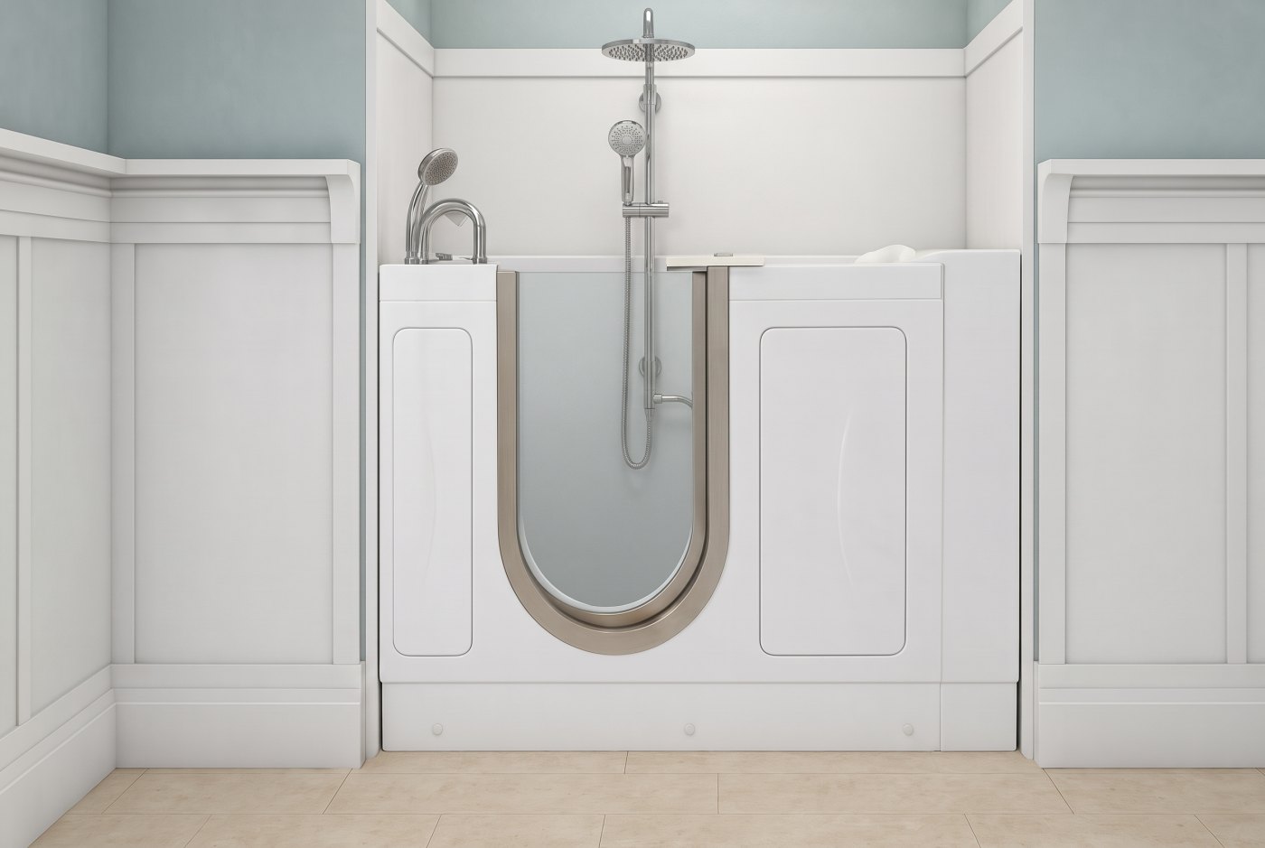Royal R White Rainbar