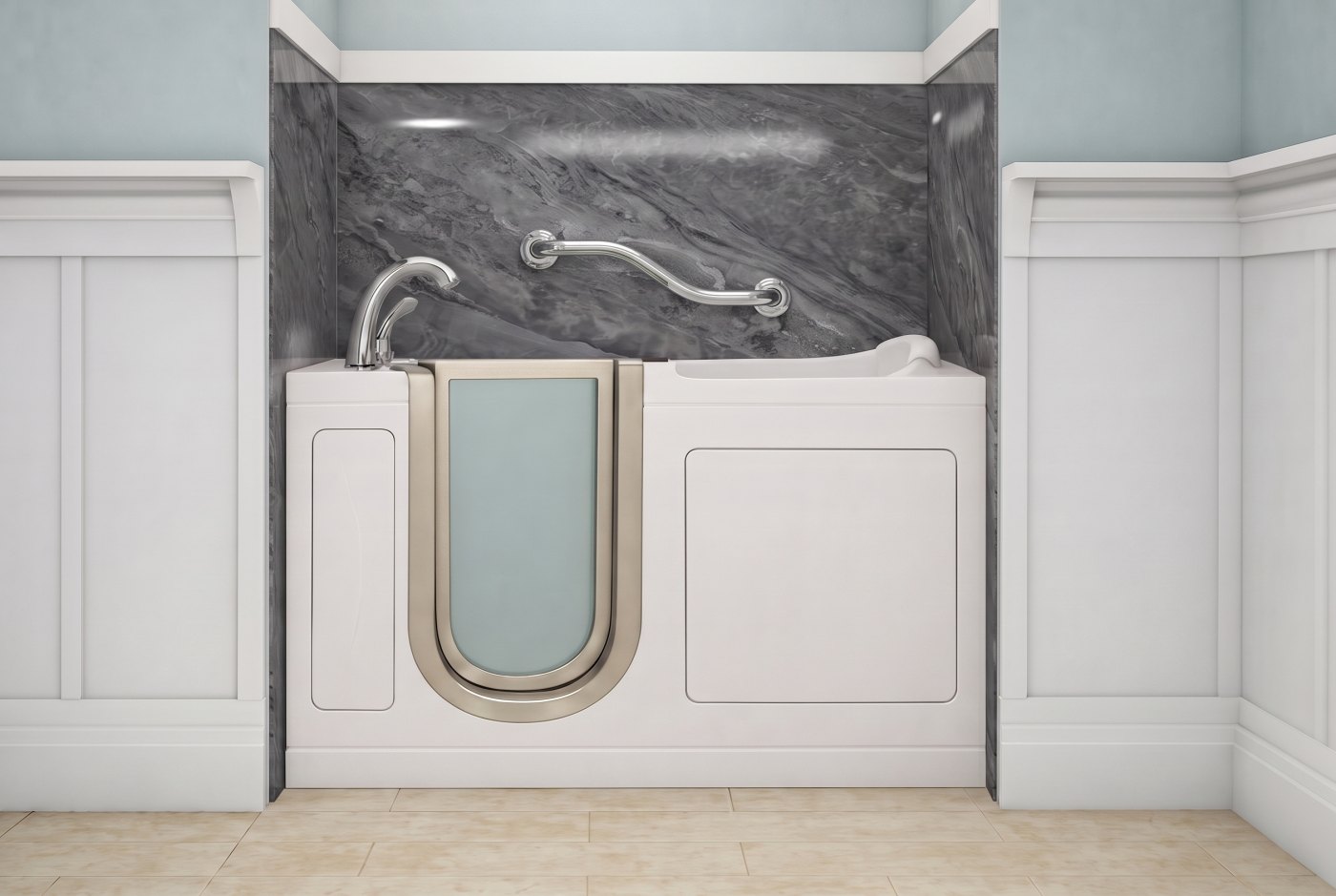 Elite L Bardiglio Circle
