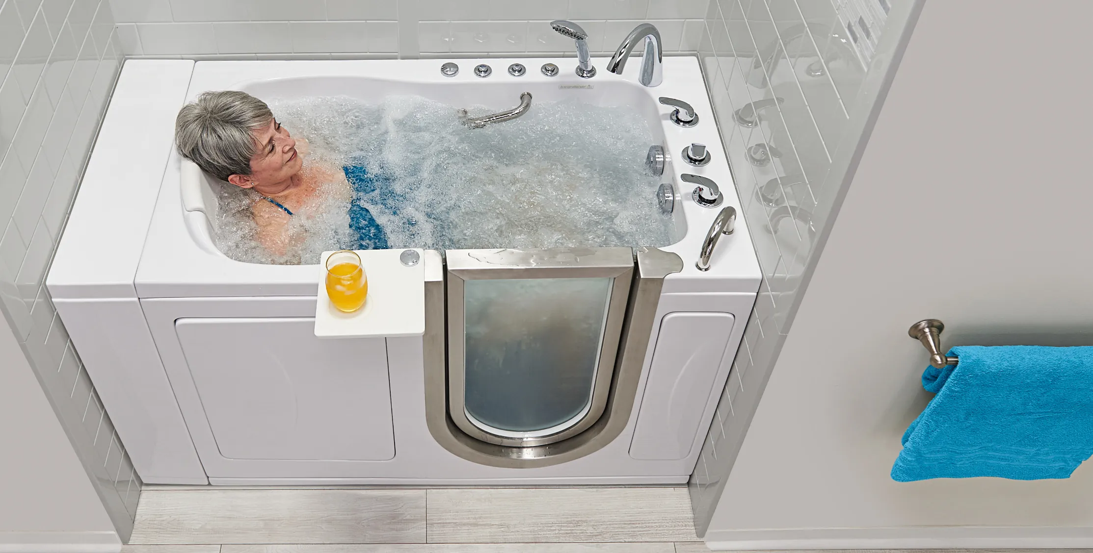 American Standard Walk-In Tub installation with safety seating in Columbus Ohio